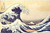 Unknown The Great Wave at Kanagawa by Katsushika Hokusai painting